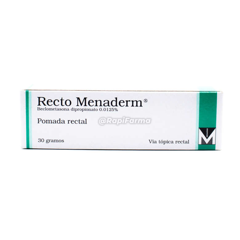 Recto menaderm 30g Pomada Rapifarma Nicaragua